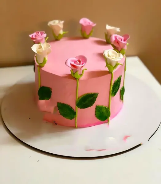 عکس کیک تولد مینیمال ساده