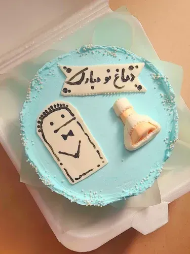  عکس کیک مینیمال کیوت