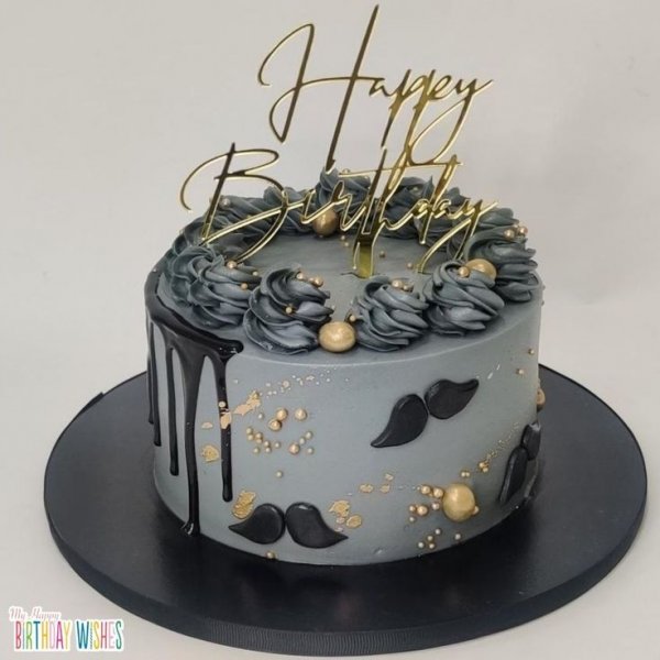  عکس کیک مینیمال مردانه