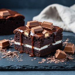  عکس دسر شکلاتی لاکچری
