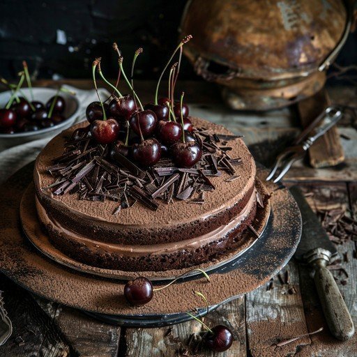  عکس دسر شکلاتی لاکچری