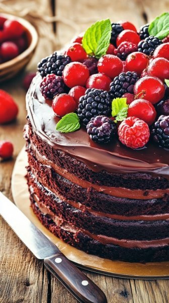 عکس دسر شکلاتی لاکچری