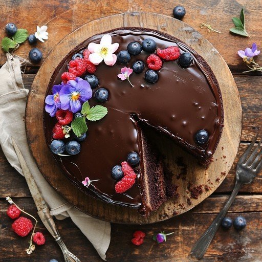  عکس دسر شکلاتی لاکچری