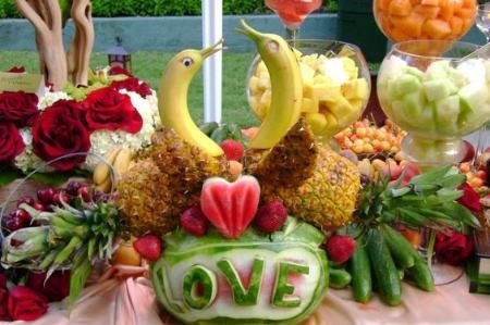  عکس میوه آرایی عروس