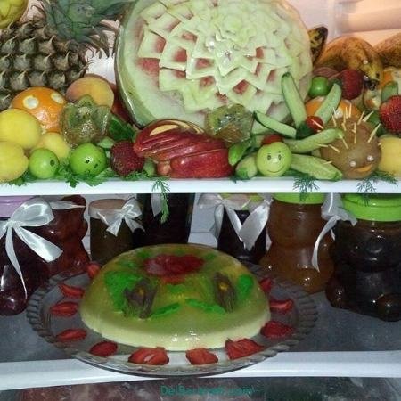  عکس میوه آرایی عروس