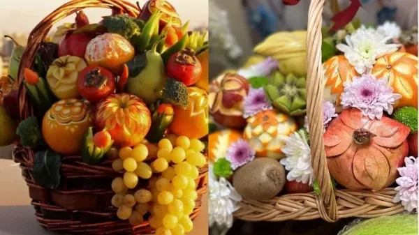عکس میوه آرایی ساده و شیک
