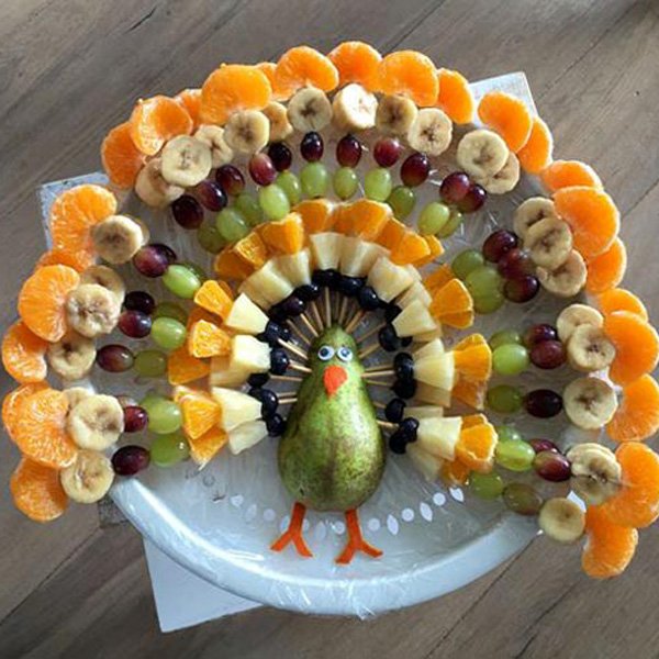 عکس تزیین میوه ساده