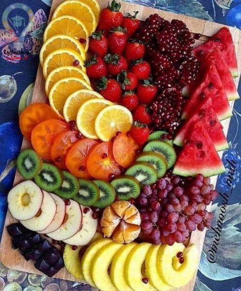 تزیین سبد میوه تابستانی