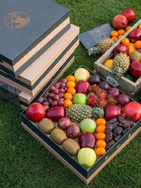 تزیین سبد میوه تابستانی
