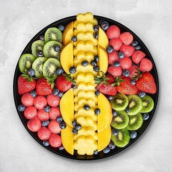  تزیین سینی میوه تابستانی