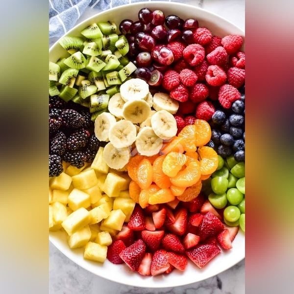 تزیین سینی میوه تابستانی