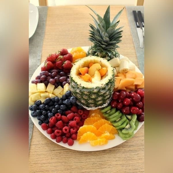  تزیین سینی میوه تابستانی