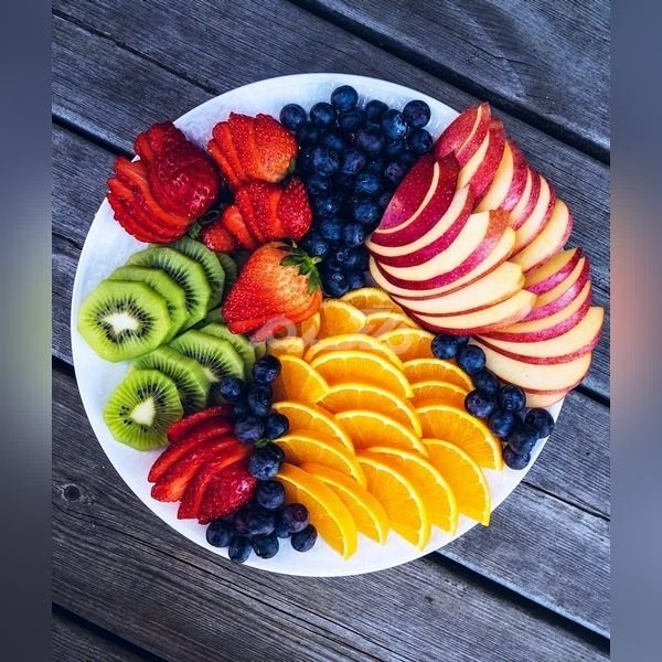  تزیین سینی میوه تابستانی