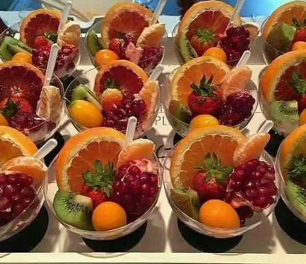  تزیین سبد میوه ساده برای مدرسه