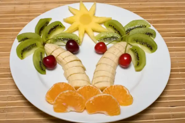  تزیین سبد میوه ساده برای مدرسه