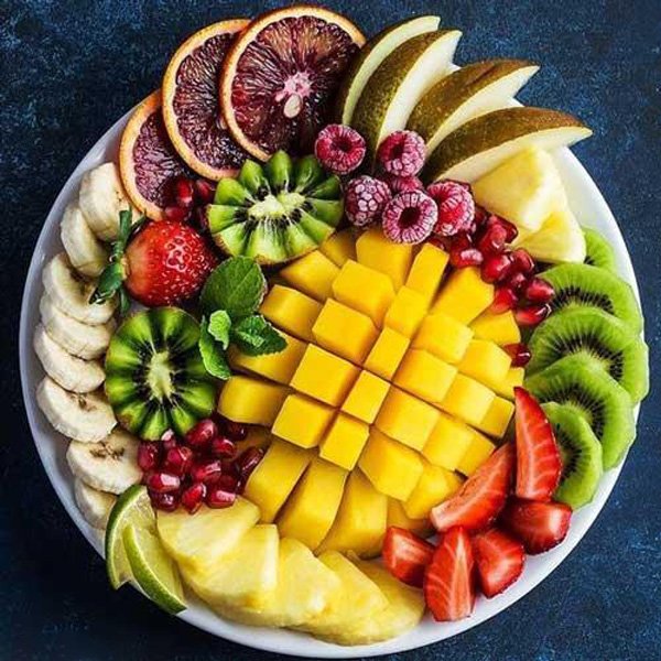  تزیین میوه پاییزی ساده