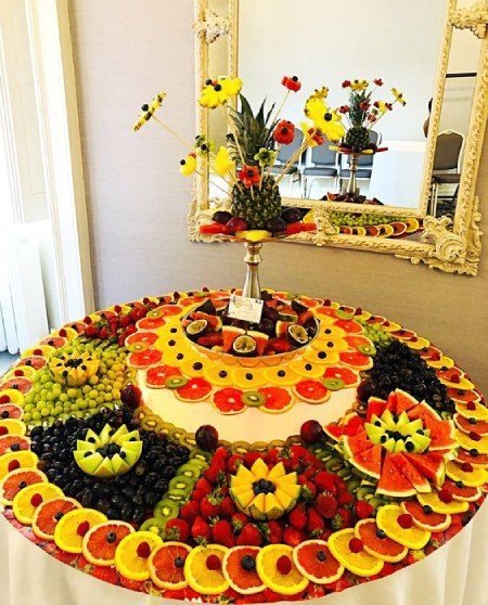  تزیین میوه تابستانی برای تولد