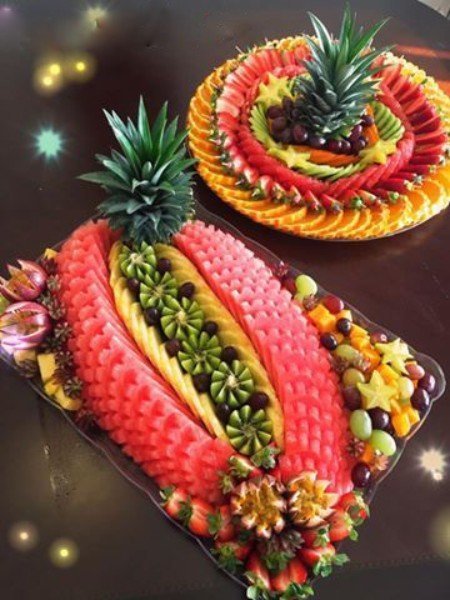  تزیین میوه تابستانی برای تولد