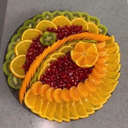  تزیین میوه تابستانی برای تولد