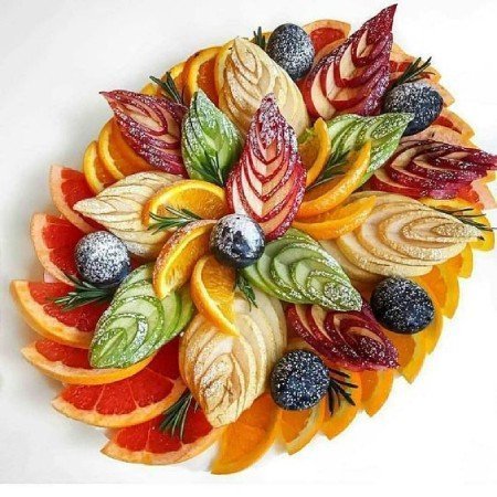  تزیین میوه تابستانی برای تولد