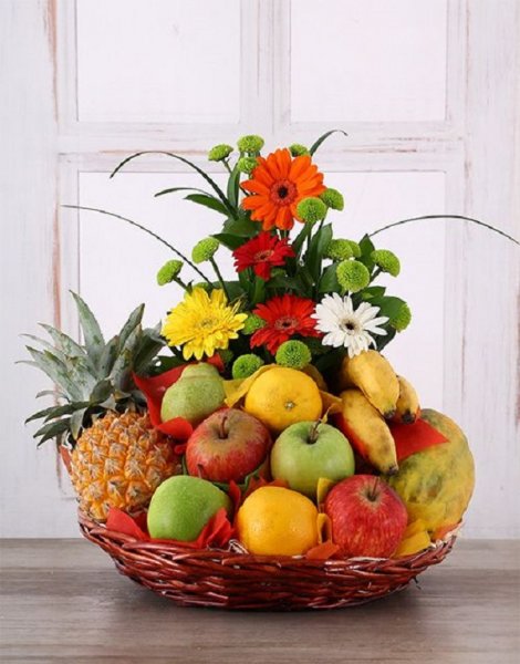 تزیین سبد میوه