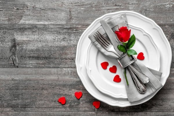  عکس میز شام رمانتیک