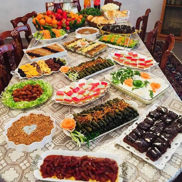  عکس میز شام ساده و شیک