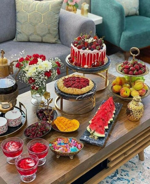 عکس میز دورهمی ساده