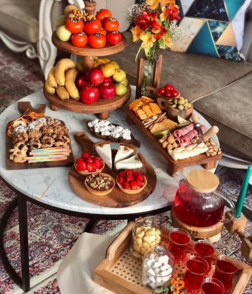  عکس میز دورهمی ساده