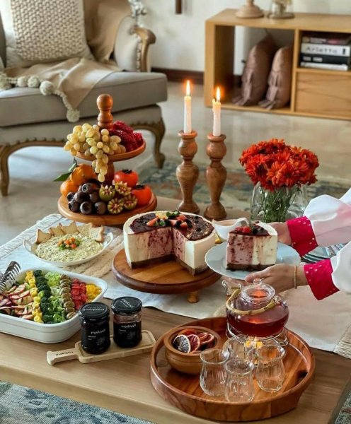  عکس میز دورهمی ساده