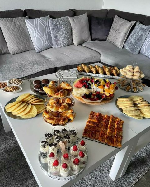  عکس میز مهمانی عصرانه