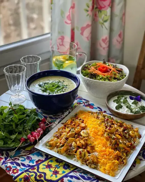  عکس میز مهمانی لاکچری