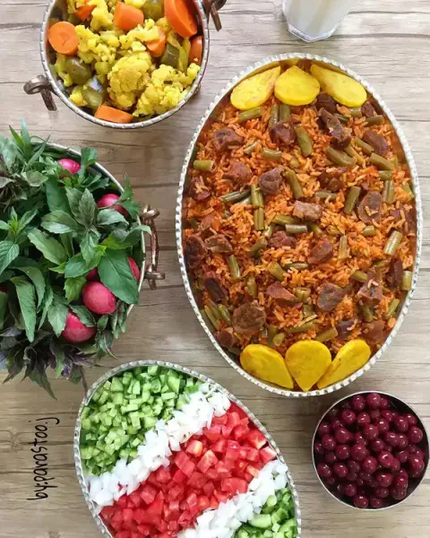  عکس میز مهمانی لاکچری