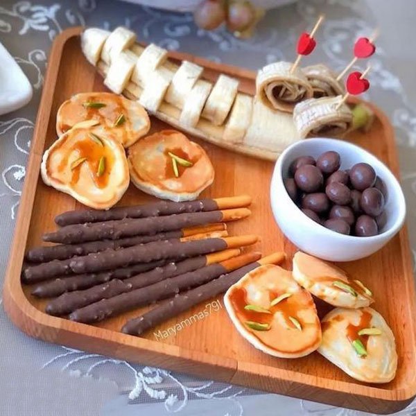  تزیین میز مزه برای تولد