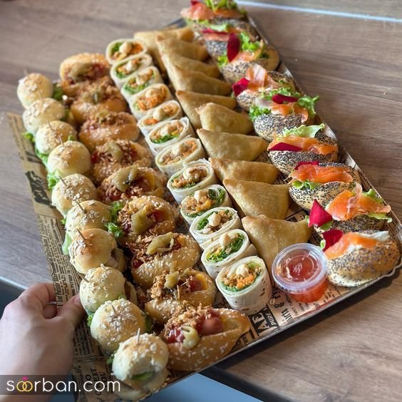  میز سلف سرویس مهمانی