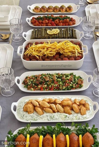  میز سلف سرویس مهمانی