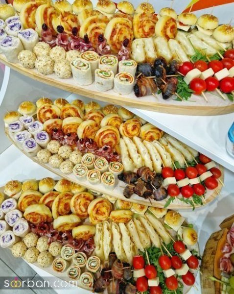  میز سلف سرویس مهمانی