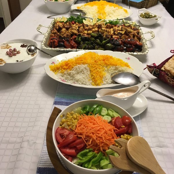  میز شام دونفره ساده