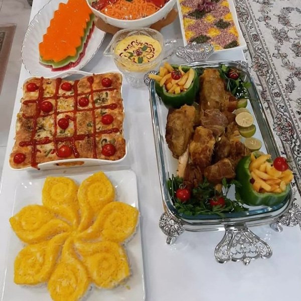  میز شام دونفره ساده