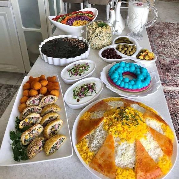  میز شام دونفره ساده