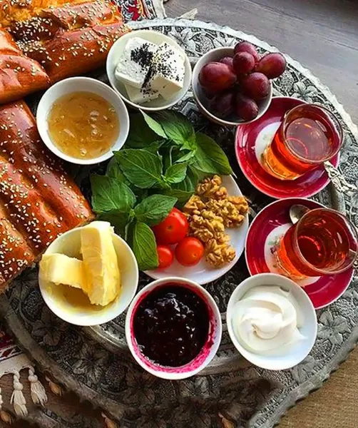 عکس میز صبحانه فانتزی