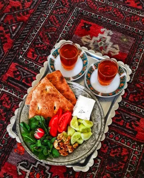 عکس میز صبحانه فانتزی
