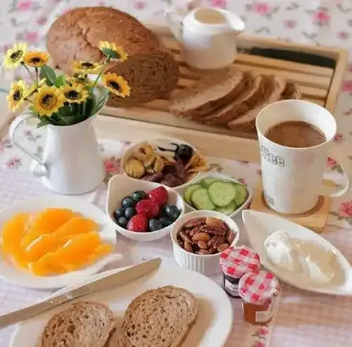 عکس میز صبحانه فانتزی