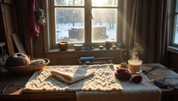چیدمان میز صبحانه ساده