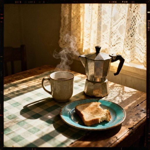 چیدمان میز صبحانه ساده