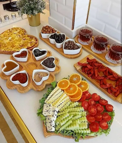 عکس میز صبحانه فانتزی