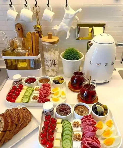 عکس میز صبحانه فانتزی
