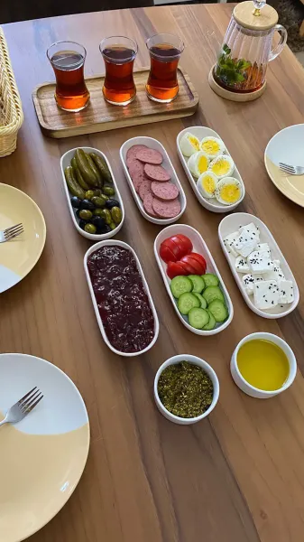 عکس میز صبحانه فانتزی