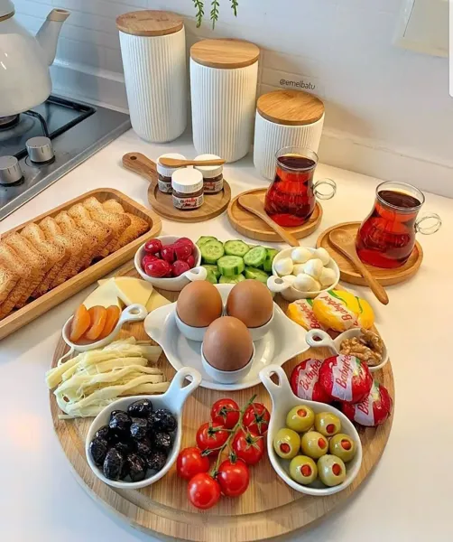 عکس میز صبحانه فانتزی