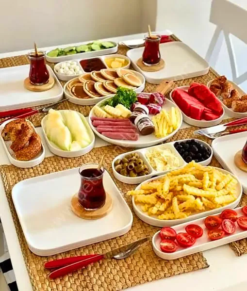 عکس میز صبحانه فانتزی